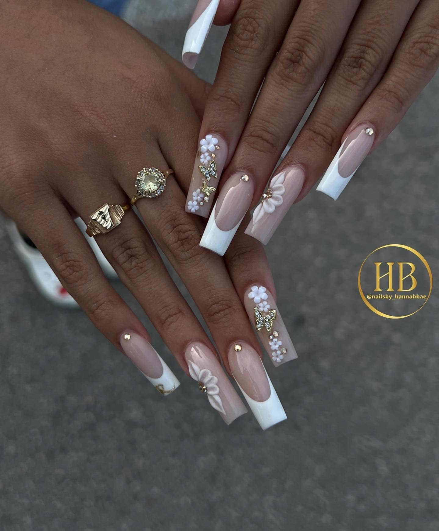 HB Nail Lounge nail work in Richardson, Texas